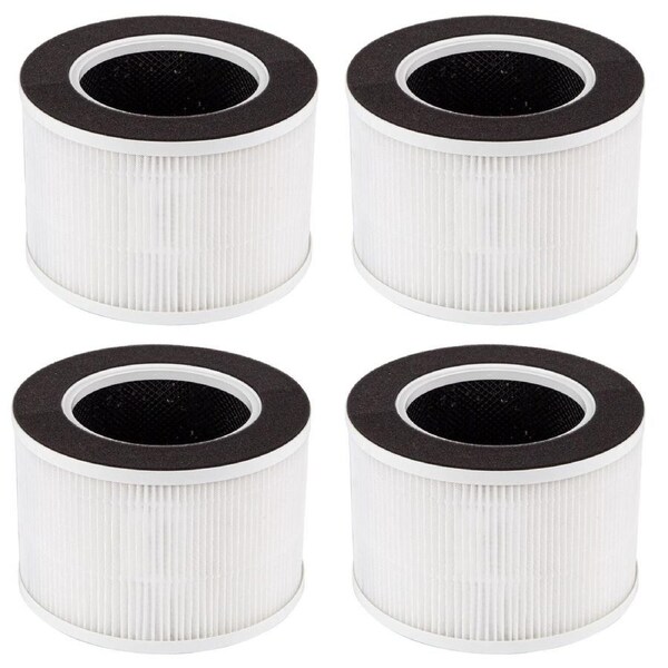 AROVEC Smart Compact Air Purifier Replacement Filter, AV-P300-RF-4PK
