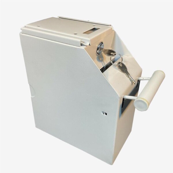 Kasa Safe POS Box Under Counter Cash Notes Secret Lock Storage With 4 Keys