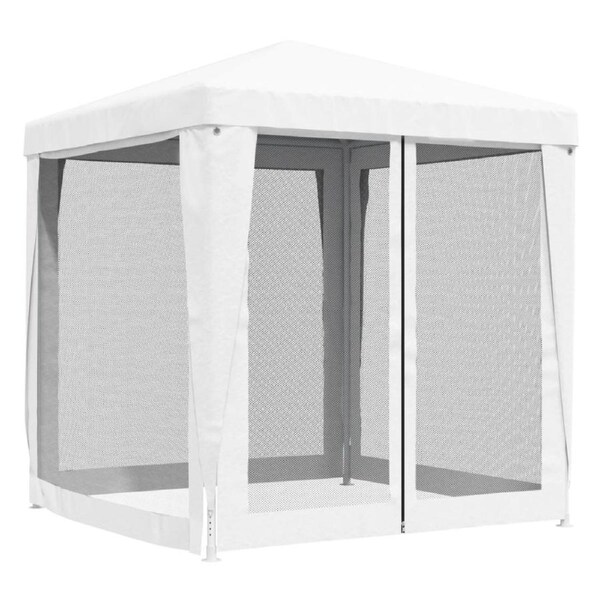 Gazebo With Insect Mesh Screen Net 2x2m Stylish Wedding Event Party Tent Shelter