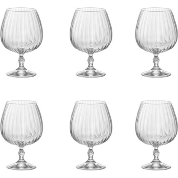 Bormioli Rocco America '20s 650ml Cognac Glasses Set 6