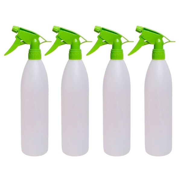 4x Sabco Trigger Action Plastic Squeeze Trigger Liquid Clean Spray Bottle 750ml