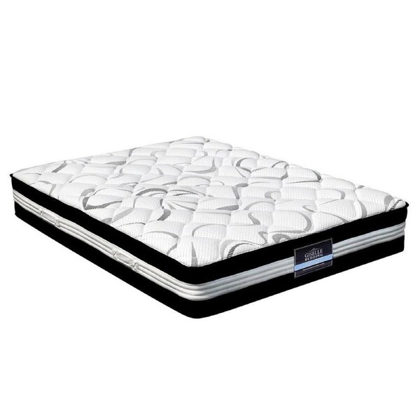 Bedding Mykonos Euro Top Pocket Spring Mattress 30cm Thick - King
