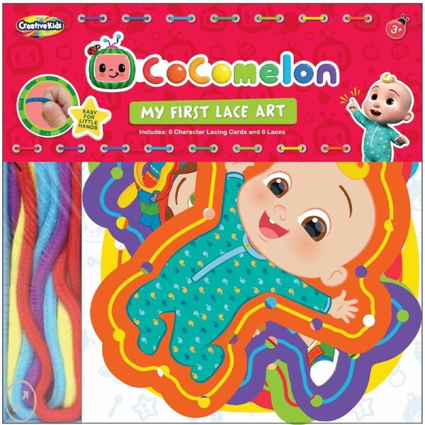 Cocomelon My First Lace Art