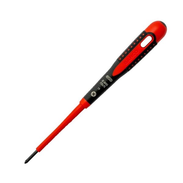 Bahco (Irazola) PZ 0 x 75mm Pozi Screwdriver 1000V VDE