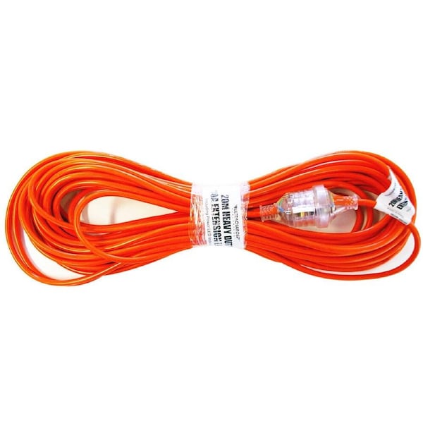 Ultracharge 20m Extension Heavy Duty 10A/2400W Lead Power Cord AU/NZ Plug Orange