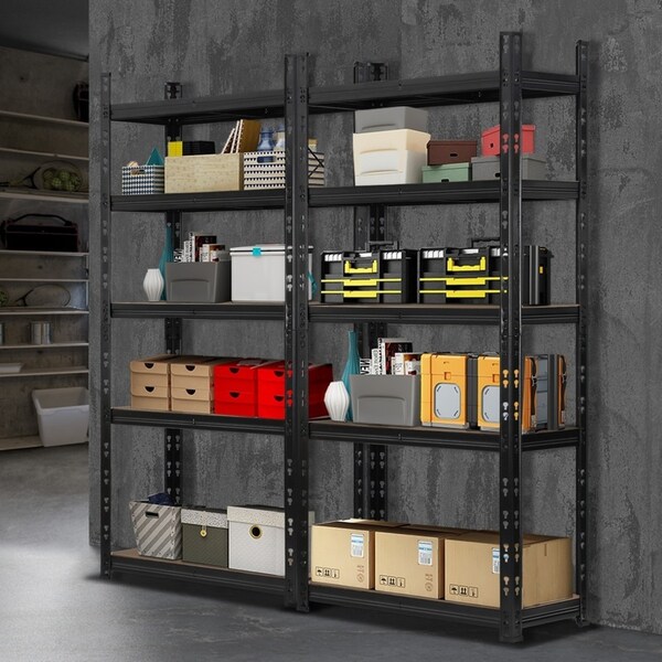 Sharptoo Garage Warehouse Shelving 1.5mx2 Shelves Storage Rack Steel Pallet Shelf
