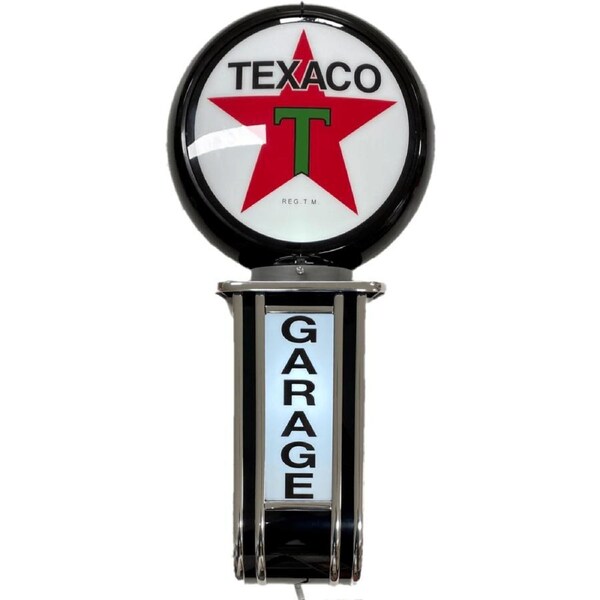 Massive TEXACO Fuel Oil GARAGE Wall Sign Led Bar Lighting Light