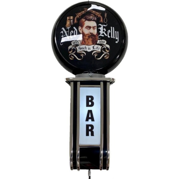 Massive Ned Kelly Such is Life BAR Wall Sign Led Lighting Light