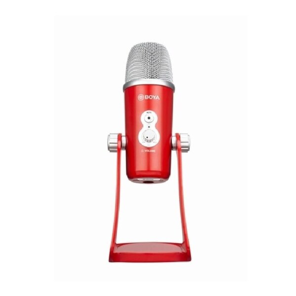 BOYA BY-PM700R USB Podcast Microphone - Red