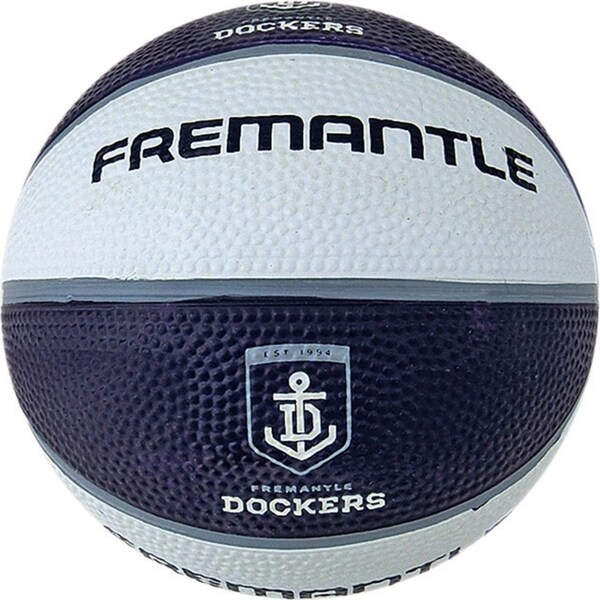 AFL Basketball Size 5 Sports Indoor/Outdoor Game Training Ball Fremantle