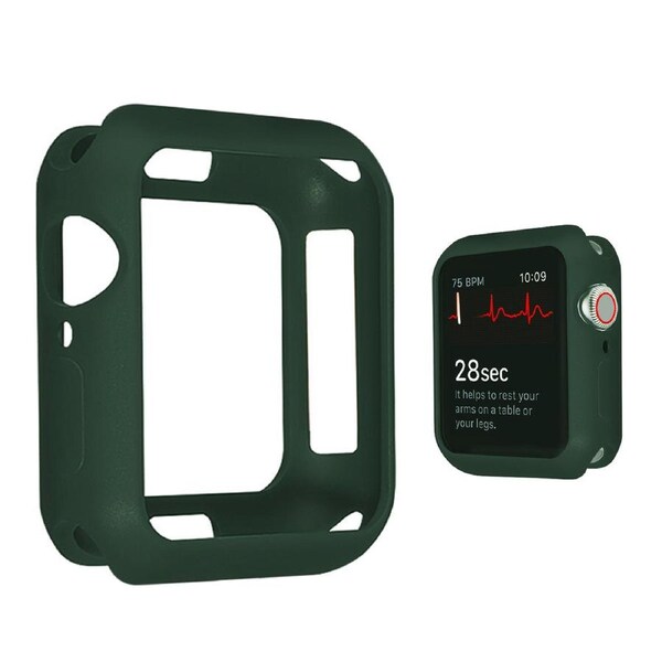 ZUSLAB Apple Watch iWatch Series SE 6 5 4 3 2 Matte Case Soft Cover 40mm Green