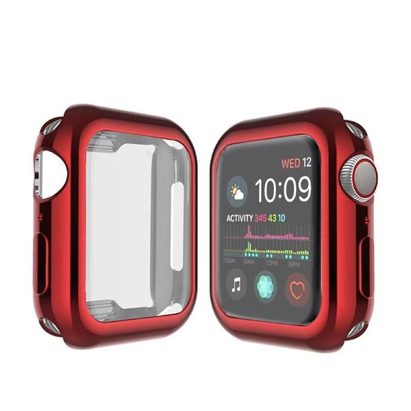 ZUSLAB Apple Watch iWatch Series SE 6 5 4 3 2 1 Case Soft Full Cover 44mm Red