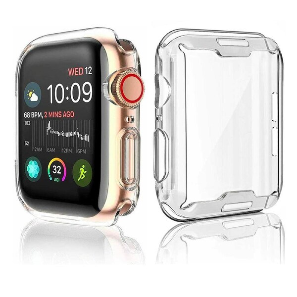 ZUSLAB Apple Watch iWatch Series SE 6 5 4 3 2 1 Case Soft Full Cover 38mm clear