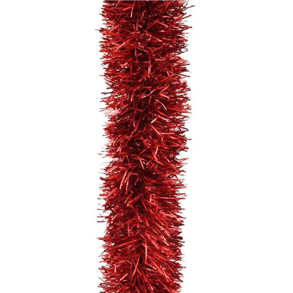 5m PEONY ROSE Christmas Tinsel 75mm wide