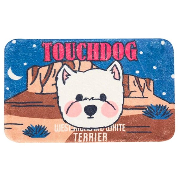 Touchdog&nbsp;50cm Rectangle Gripped Pet/Cat/Dog Resting Sleeping Mat/Pad Terrier