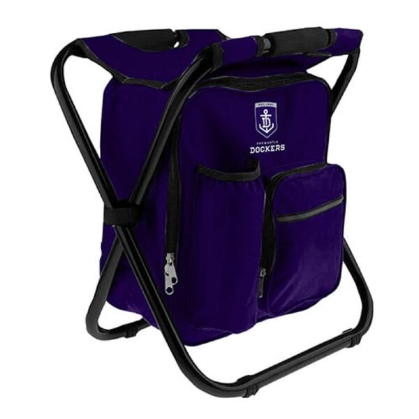 Fremantle Dockers Freo AFL Cooler Bag Foldable Camping Stool Seat