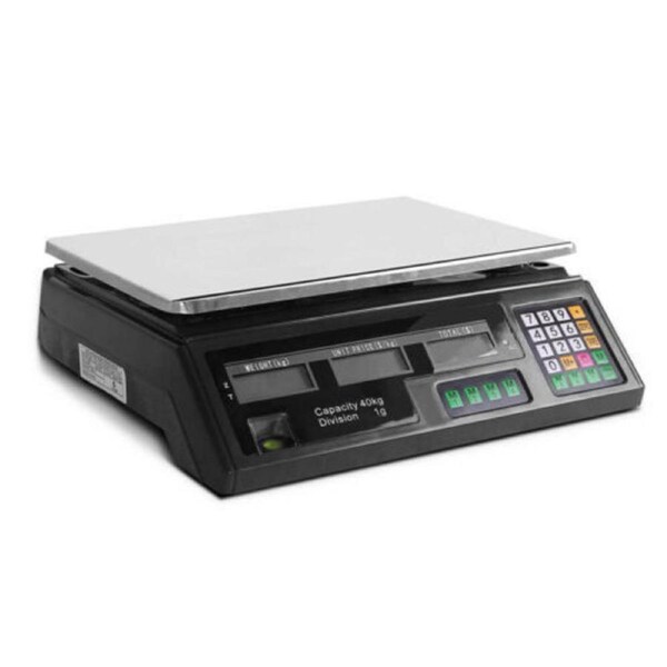 40KG Digital Kitchen Scale Electronic Weighing Shop Market Commercial LCD