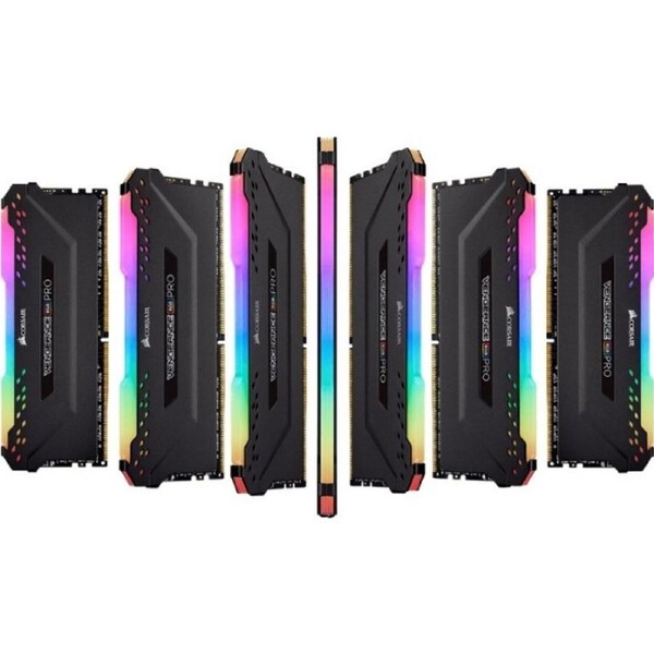 Corsair Vengeance RGB PRO 2x8GB 16GB DDR4 DIMM 3600MHz C18 RAM for Gaming PC BLK