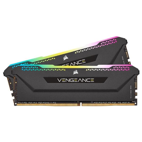 Corsair Vengeance RGB PRO SL 2x8GB 16GB DDR4 3600Mhz C18 Memory f/ Gaming PC BLK