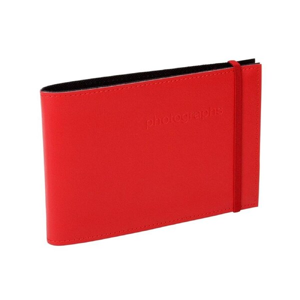 Profile - Citi Leather Album 5x7 - 60Pht - Red