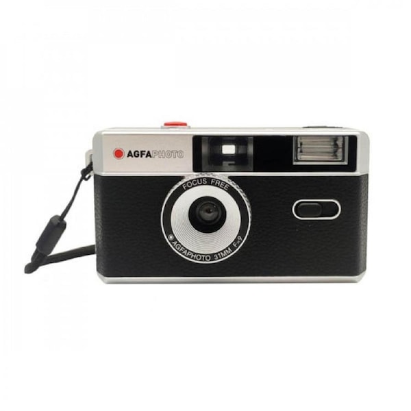 AgfaPhoto Reusable 35mm Film Camera - BLACK