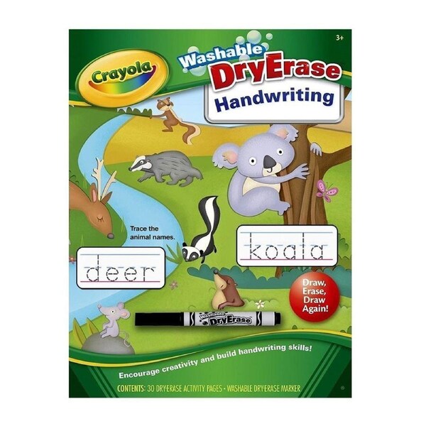 Crayola Washable Dry Erase Handwriting Book