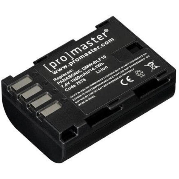ProMaster Panasonic DMW-BLF19 Battery