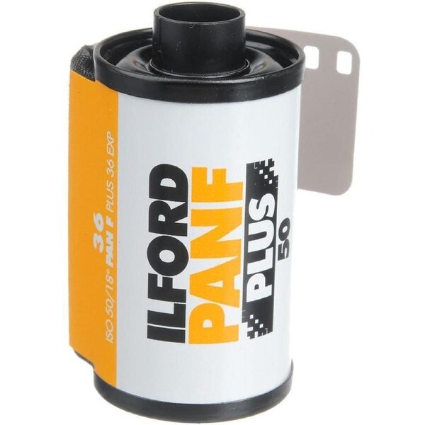 Ilford Pan F Plus 50 ISO 35mm 36 Exposure - Black & White Negative Film