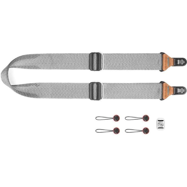 Peak Design Slide - Ash - Padded Camera Strap
