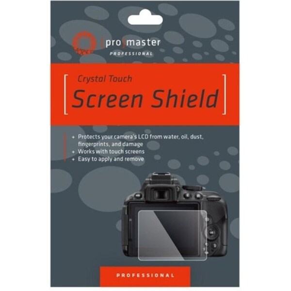 ProMaster Crystal Touch Screen Shield - Pana G9, GX85, FX2000, FZ2500, FZ300, LX10