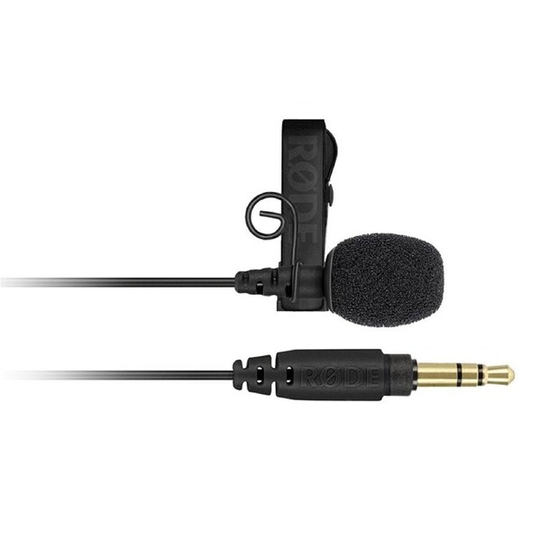 Rode Lavalier GO - Black Broadcast-Grade Microphone with 3.5mm TRS Jack