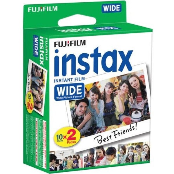 Fujifilm Instax Wide - Instant Film (20 Sheets)