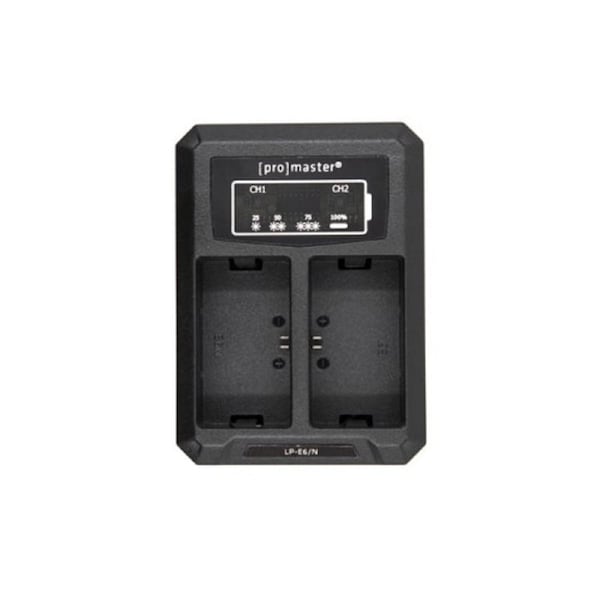 ProMaster Dually Charger - USB - Canon LP-E6N