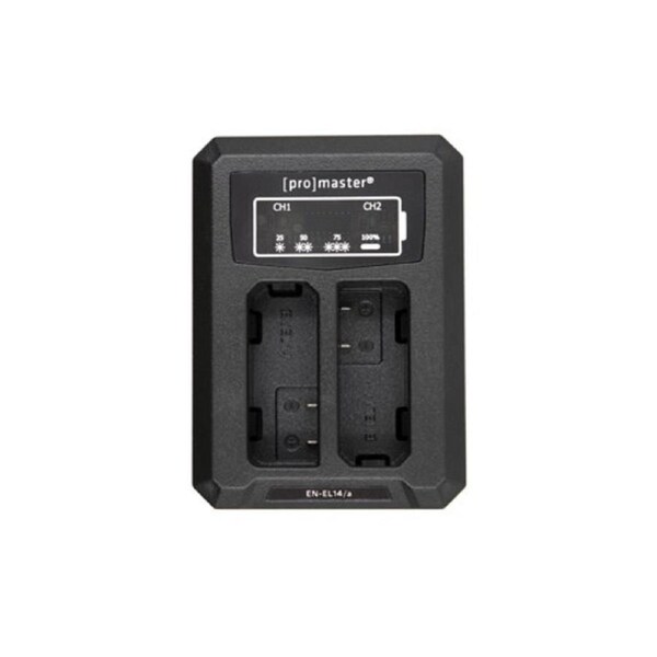 ProMaster Dually Charger - USB - Nikon EN-EL14