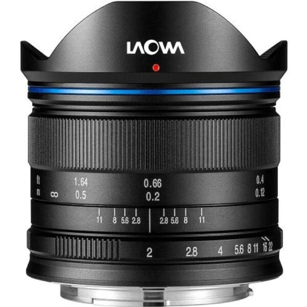 Laowa 7.5mm f/2 Lens - MFT Lightweight - Black
