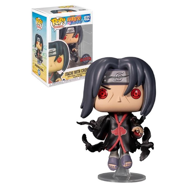 Funko POP! Animation Naruto Shippuden #1022 Itachi With Crows - New, Mint Condition