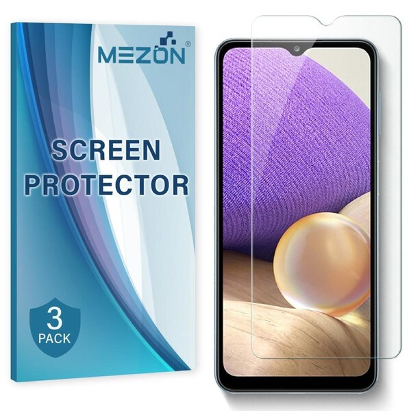 [3 Pack] Samsung Galaxy A22 5G (6.6") Anti-Glare Matte Screen Protector Film by MEZON – Case Friendly, Shock Absorption (A22 5G, Matte)