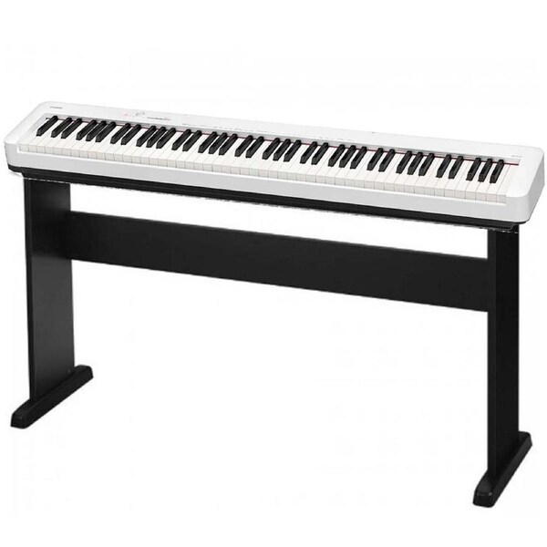 Casio CDP-S110 Digital Piano White w/ CS46P Wooden Stand