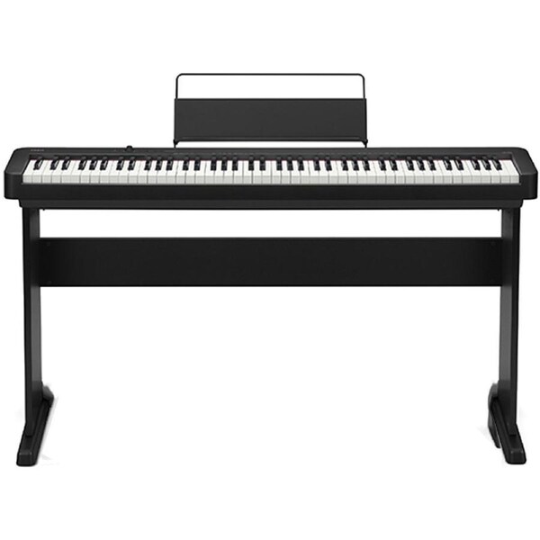 Casio CDP-S160 Digital Piano Black w/ CS46P Wooden Stand