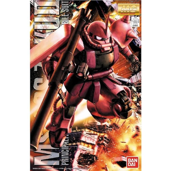 Bandai Gundam MG 1/100 MS-06S Char's Zaku Ver. 2.0 Gunpla Plastic Model Kit