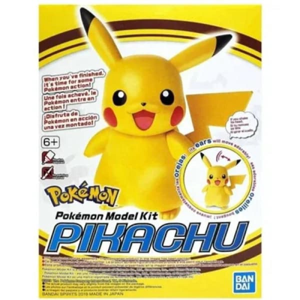 Bandai Pokemon Pikachu Plastic Model Kit