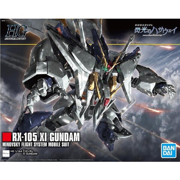 Bandai Gundam HGUC 1/144 RX-105 Xi Gundam Gunpla Model Kit