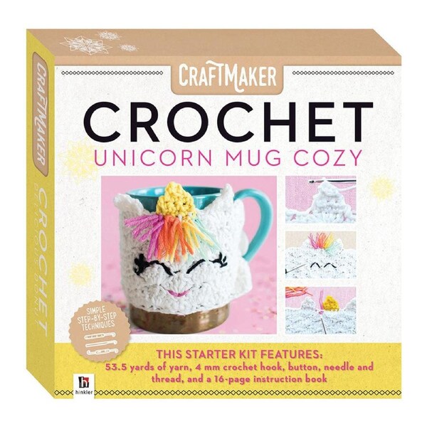 Craft Maker Crochet: Unicorn Mug Cozy