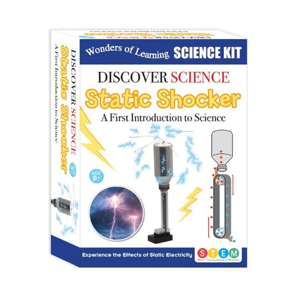 Wonders of Learning Discover Science Kit - Static Shocker
