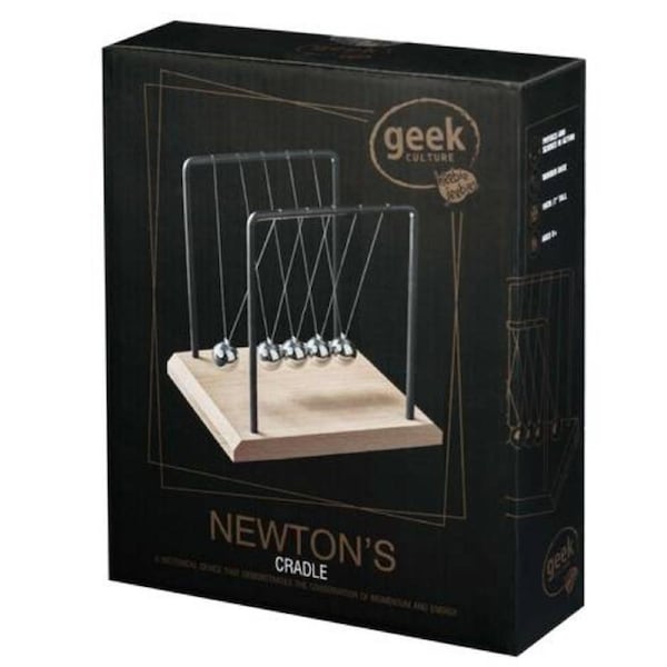 HEEBIE JEEBIES NEWTONS CRADLE 18CM