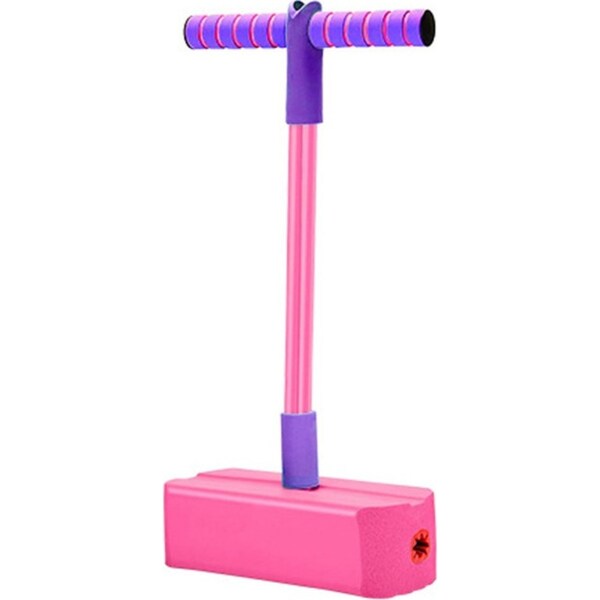 Catzon Foam Pogo Jumper for Kids Toys for 3-12 Year Old Boys Pogo Stick Toys Birthday Xmas Gifts-RoseRed