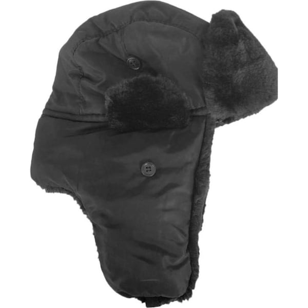 Catzon Winter Hats for Men Windproof Warm Hat with Ear Flaps for Skiing And Outdoor Riding-OldBlack