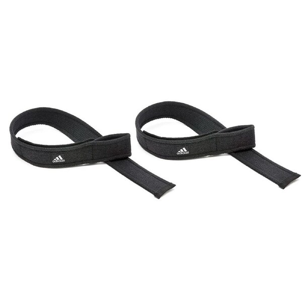 Adidas Woven Fitness Wrist Padding Support Lifting Straps Muscle/Body Building