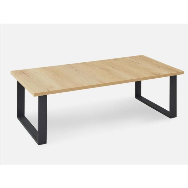 Bronte Coffee Table Minimalist and Practical Center Table for Living Room Oak