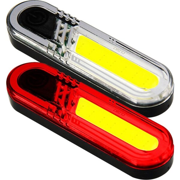 2pc Tomcat 3W COB LED Front/Head Rear/Tail Bicycle/Bike Light/Headlight Lamp